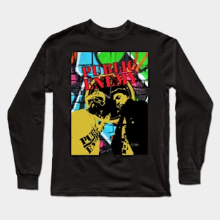 PUBLIC ENEMY MERCH VTG Long Sleeve T-Shirt